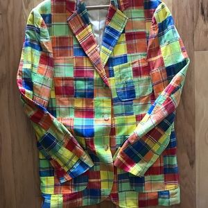 Ralph Lauren Polo Suit Coat - Bright Rainbow